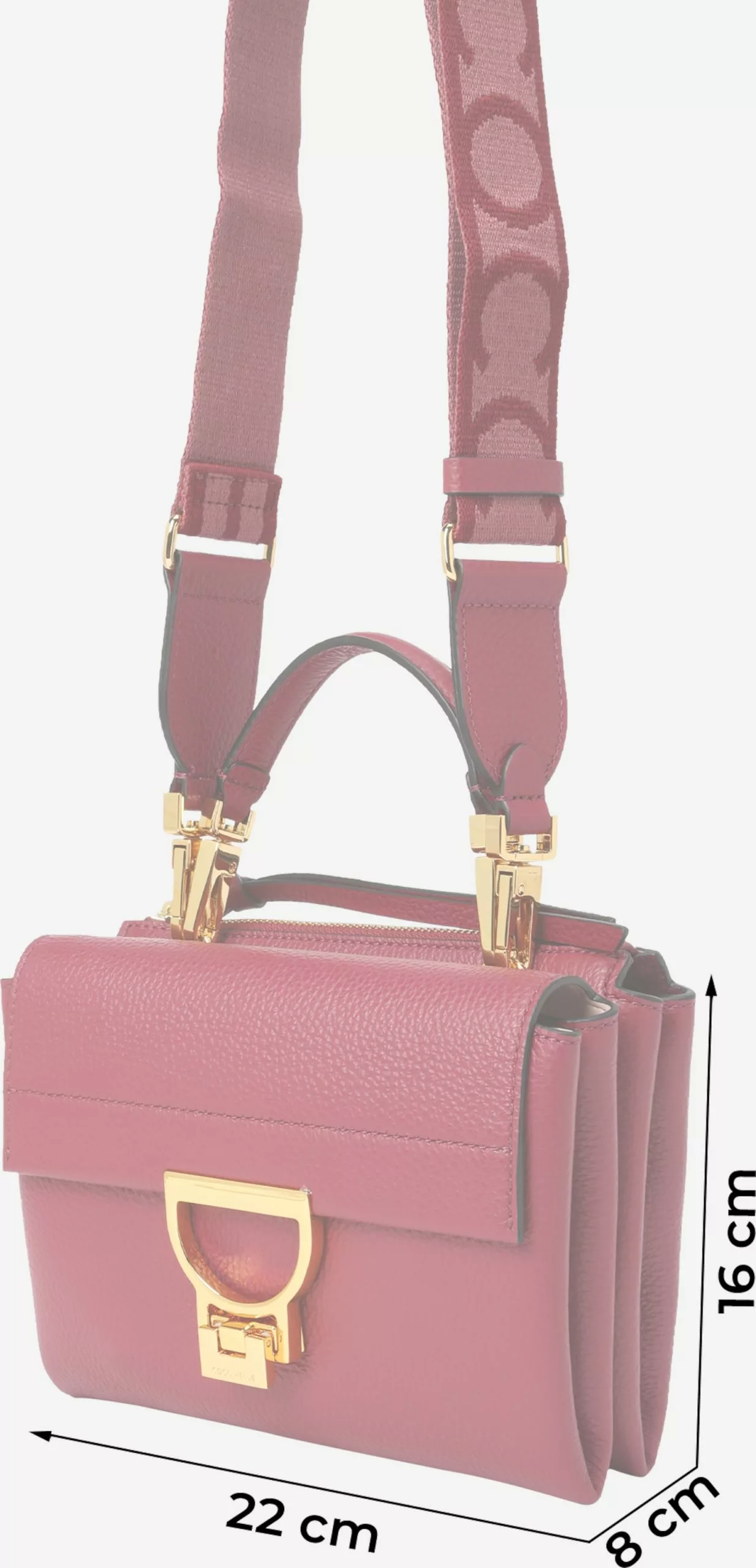 Coccinelle Handbags Handbag ARLETTIS Women Burgundy 4 Coccinelle Handbags Handbag ARLETTIS Women Burgundy - Image 2