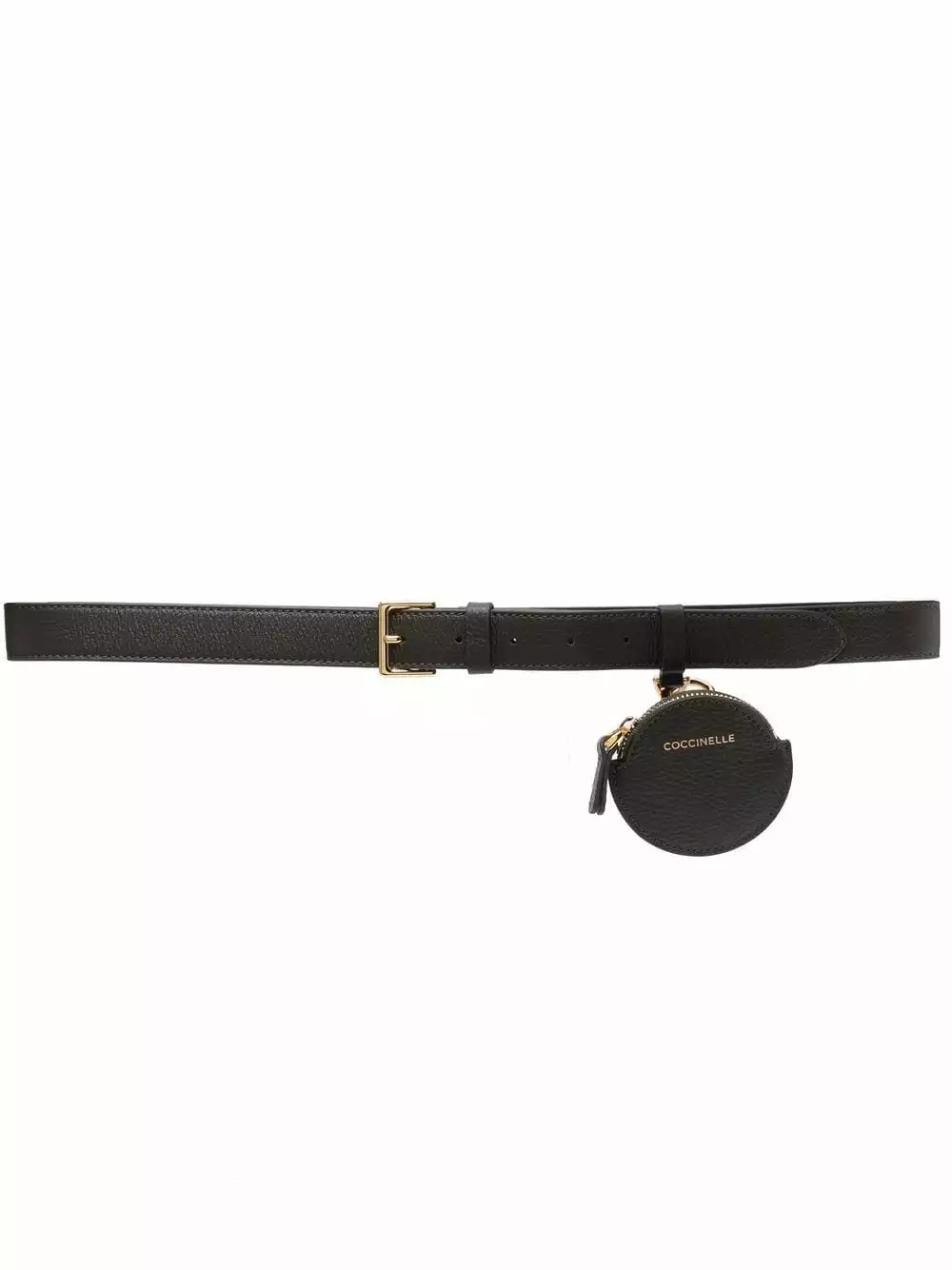 Women Coccinelle Pouch-detail Leather Belt 3 Women Coccinelle Pouch-detail Leather Belt