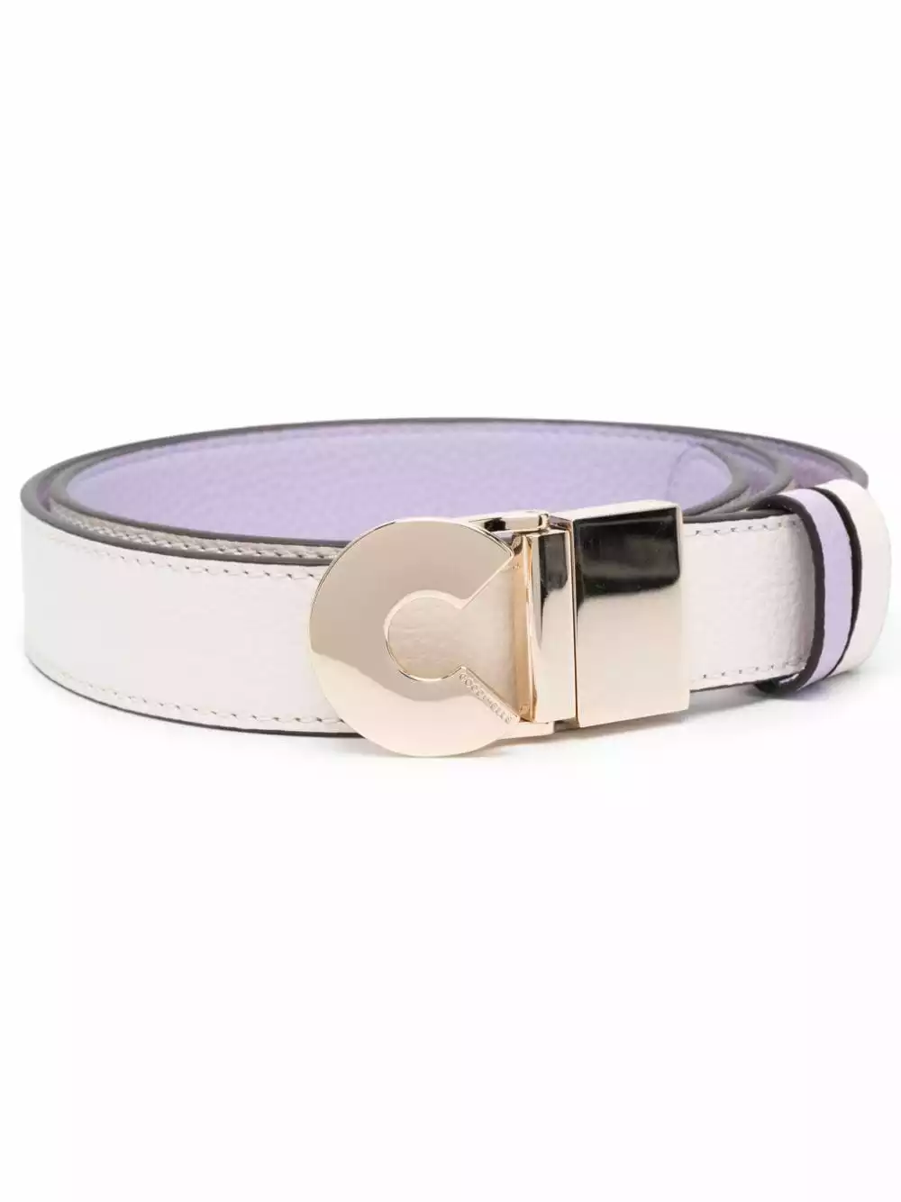Women Coccinelle Logo Buckle Belt 3 Women Coccinelle Logo Buckle Belt