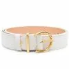 Women Coccinelle Curved-buckle Leather Belt -Cheap Coccinelle Store 19625211 50314394 1000