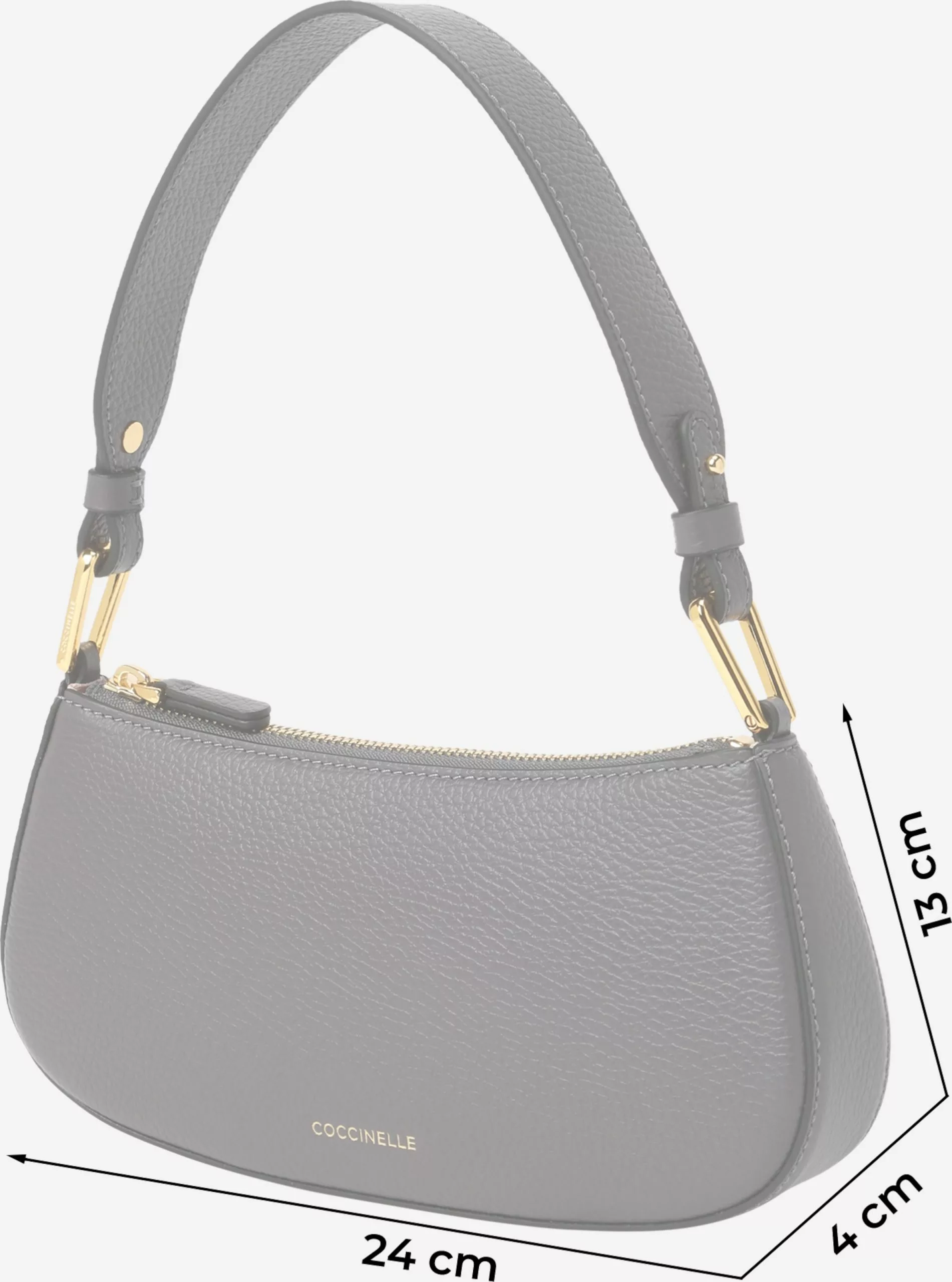 Coccinelle Shoulder Bags Shoulder Bag MERVEILLE Women Dark Grey 4 Coccinelle Shoulder Bags Shoulder Bag MERVEILLE Women Dark Grey - Image 2