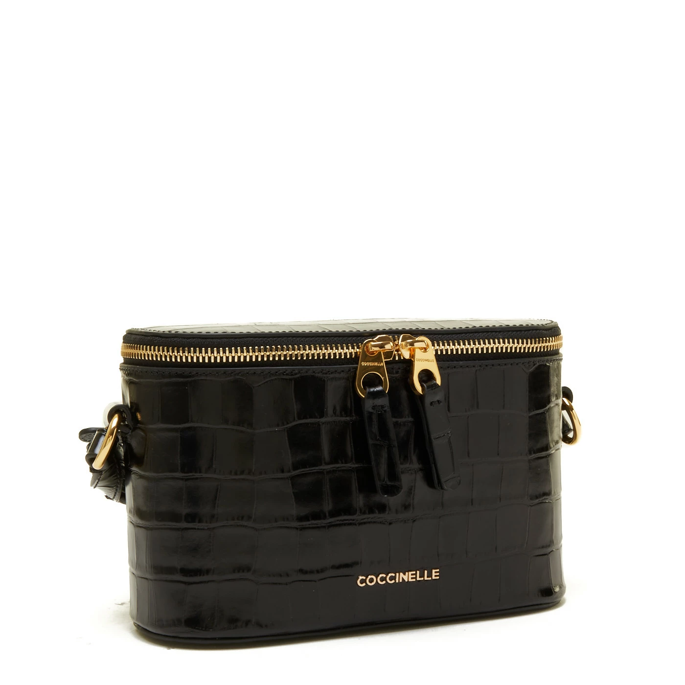 Coccinelle Juliette Black Leather Crossbody Bag I7C150101001TU 5 Coccinelle Juliette Black Leather Crossbody Bag I7C150101001TU - Image 3