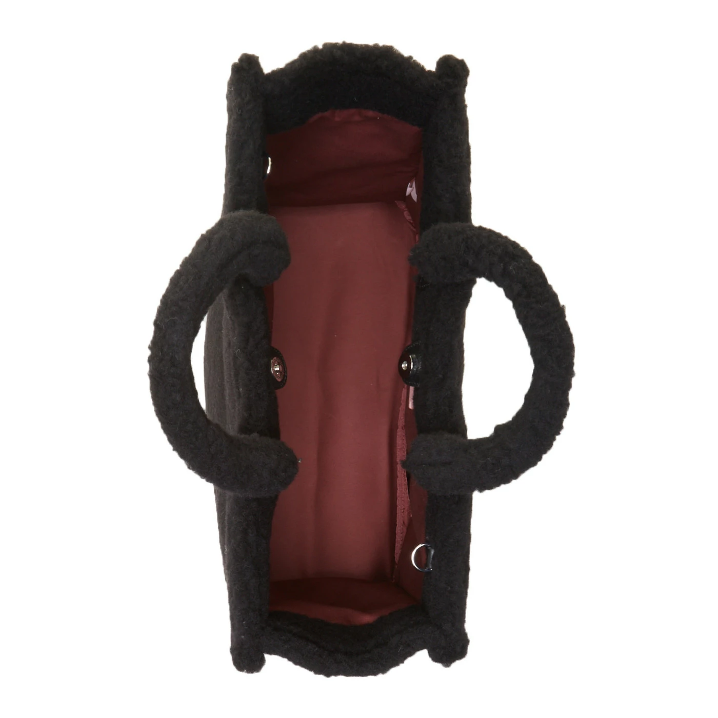 Coccinelle Black Leather Handbag IQ9180101001TU 6 Coccinelle Black Leather Handbag IQ9180101001TU - Image 4