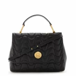 Coccinelle Liya Black Leather Handbag E1MM6180101001