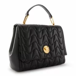 Coccinelle Liya Black Leather Handbag E1MM6180101001 10 Coccinelle Liya Black Leather Handbag E1MM6180101001 -Cheap Coccinelle Store 8059978434364 03
