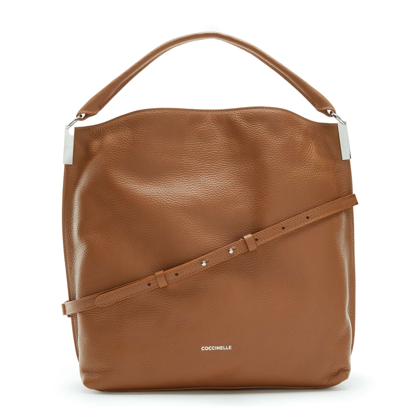 Coccinelle Brown Leather Handbag L3A130202W03TU 3 Coccinelle Brown Leather Handbag L3A130202W03TU