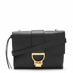 Coccinelle Arlettis Black Leather Crossbody Bag E1MD5120701001