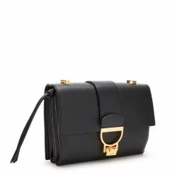 Coccinelle Arlettis Black Leather Crossbody Bag E1MD5120701001 -Cheap Coccinelle Store 8059978458759 03