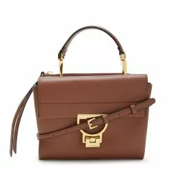 Coccinelle Arlettis Brown Leather Handbag E1MD555B701W74