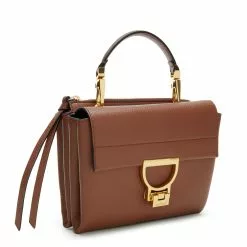 Coccinelle Arlettis Brown Leather Handbag E1MD555B701W74 -Cheap Coccinelle Store 8059978459169 03