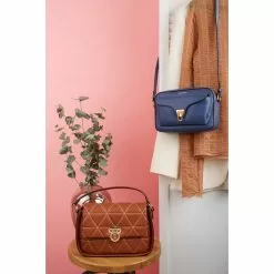 Coccinelle Beat Soft Blue Leather Crossbody Bag E1MF6150201B15 -Cheap Coccinelle Store 8059978461384 8057590657376 02 1 1