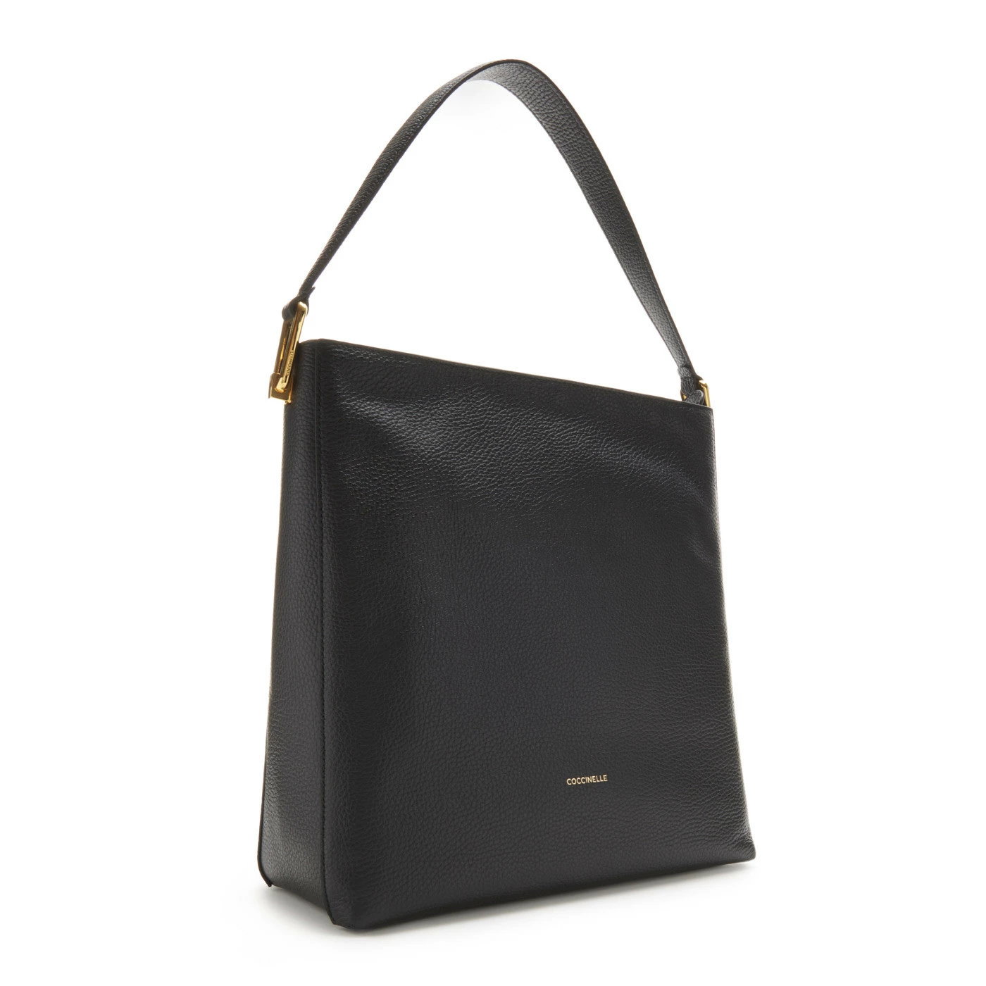 Coccinelle Liya Zwarte Leren Schoudertas E1MD0130201001 6 Coccinelle Liya Zwarte Leren Schoudertas E1MD0130201001 - Image 4