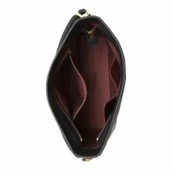 Coccinelle Liya Zwarte Leren Schoudertas E1MD0130201001 11 Coccinelle Liya Zwarte Leren Schoudertas E1MD0130201001 -Cheap Coccinelle Store 8059978465443 06