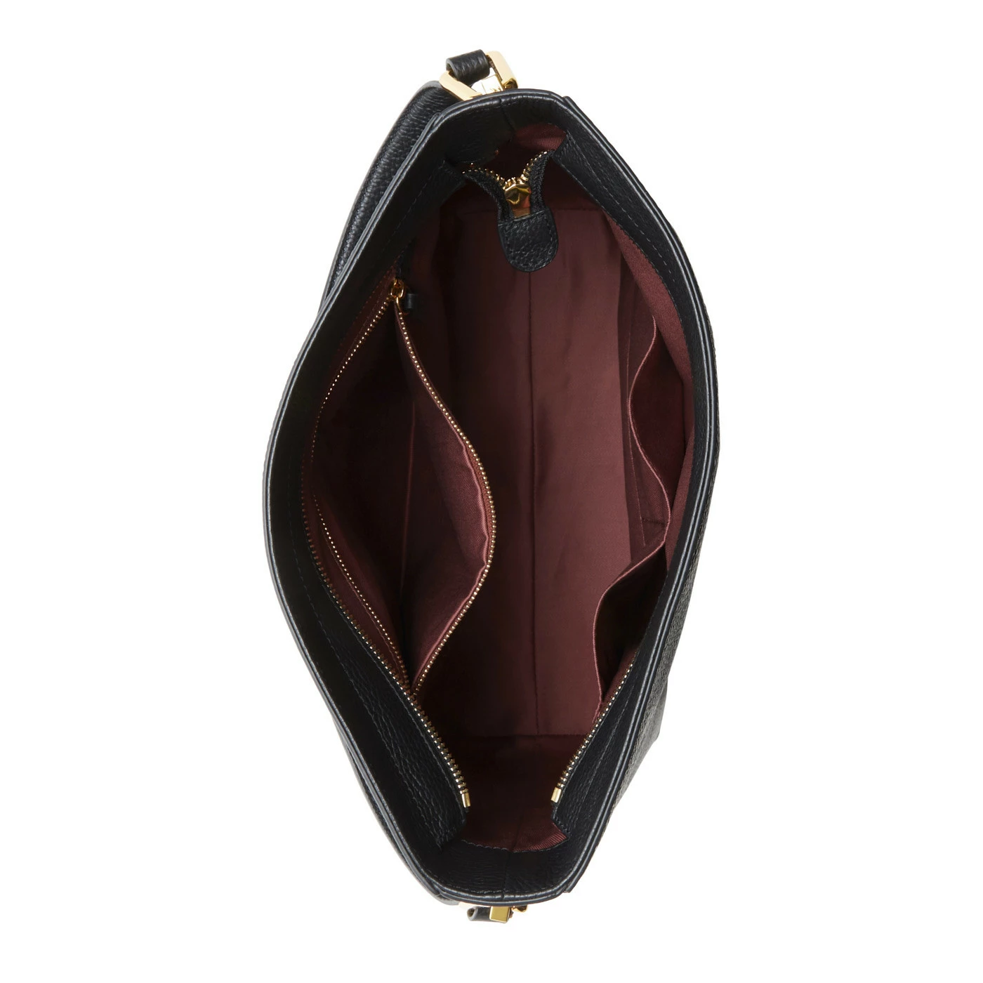 Coccinelle Liya Zwarte Leren Schoudertas E1MD0130201001 7 Coccinelle Liya Zwarte Leren Schoudertas E1MD0130201001 - Image 5