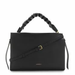 Coccinelle Boheme Zwarte Leren Handtas E1M50190201420