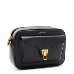 Coccinelle Beat Soft Zwarte Leren Crossbody Tas E1NOF150201001 8 Coccinelle Beat Soft Zwarte Leren Crossbody Tas E1NOF150201001 -Cheap Coccinelle Store 8059978507426 03