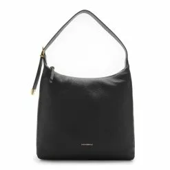 Coccinelle Gleen Zwarte Leren Schoudertas E1N15130201001