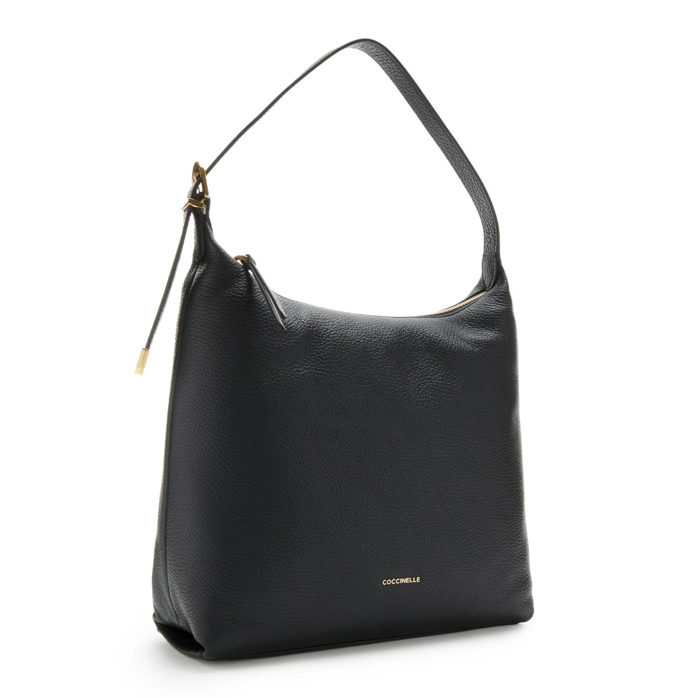 Coccinelle Gleen Zwarte Leren Schoudertas E1N15130201001 5 Coccinelle Gleen Zwarte Leren Schoudertas E1N15130201001 - Image 3