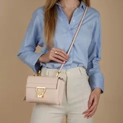 Coccinelle Arlettis Roze Leren Handtas E1MD555B701P43 -Cheap Coccinelle Store 8059978512185 02