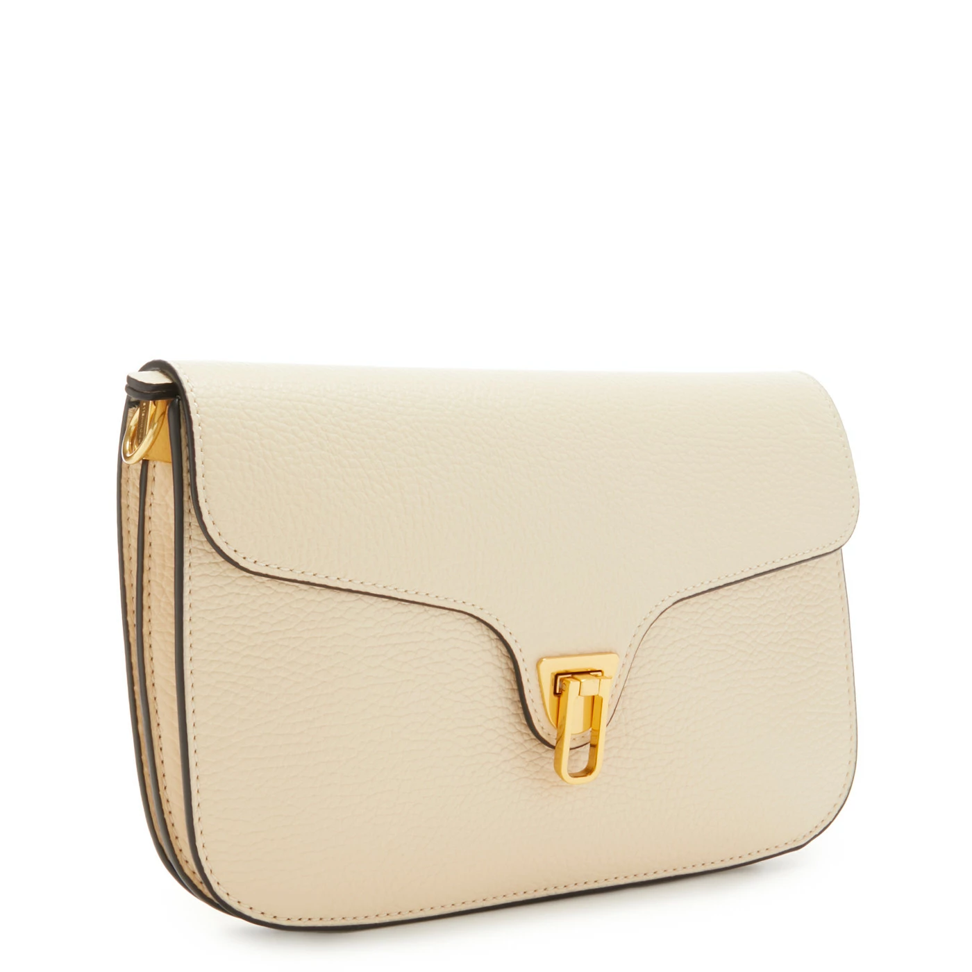 Coccinelle Beat Soft Beige Leren Crossbody Tas E1NOF120101N91 5 Coccinelle Beat Soft Beige Leren Crossbody Tas E1NOF120101N91 - Image 3