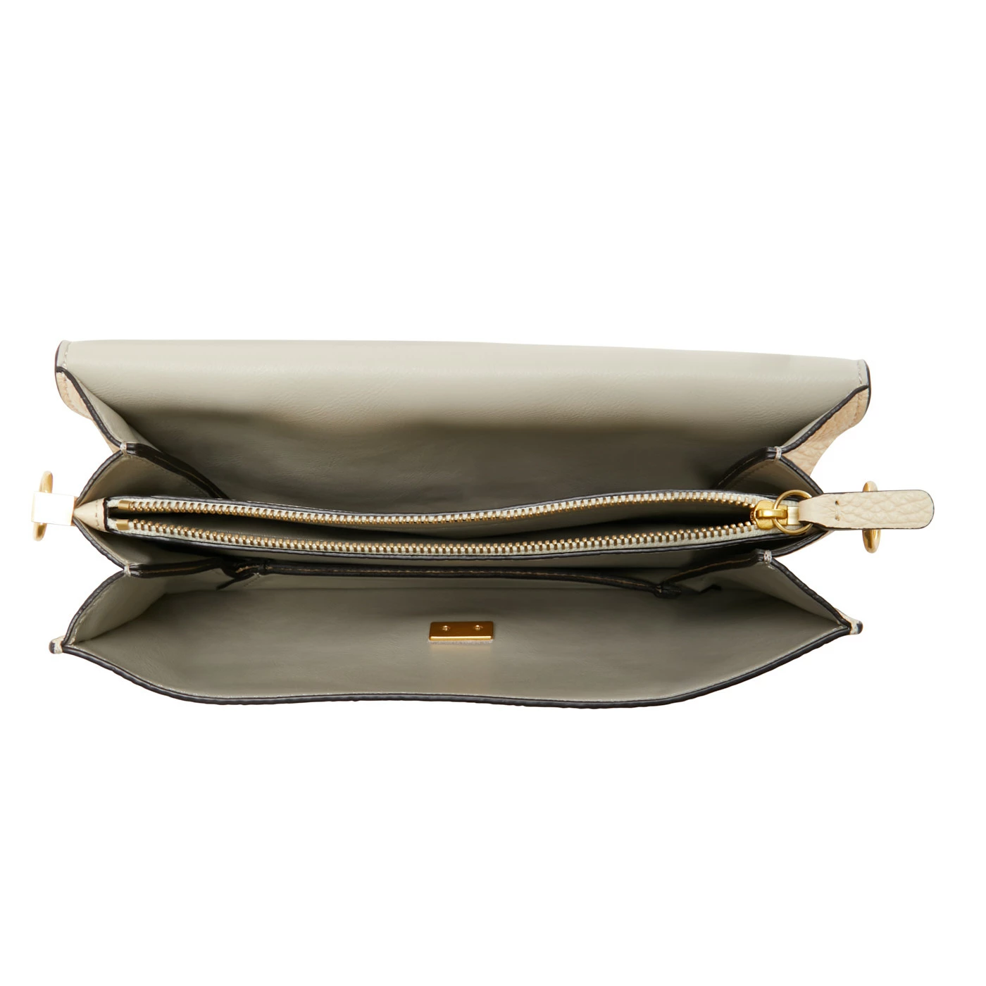 Coccinelle Beat Soft Beige Leren Crossbody Tas E1NOF120101N91 6 Coccinelle Beat Soft Beige Leren Crossbody Tas E1NOF120101N91 - Image 4