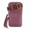 Coccinelle Pixie Roze Leren Telefoontasje E5PM0270101V48 -Cheap Coccinelle Store 8059978524133 01