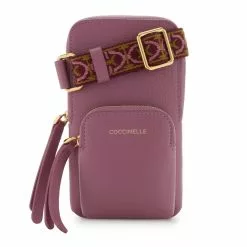 Coccinelle Pixie Roze Leren Telefoontasje E5PM0270101V48