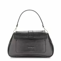 Coccinelle Himma Pepita Zwarte Leren Handtas E1PDD180101001 -Cheap Coccinelle Store 8059978548269 04