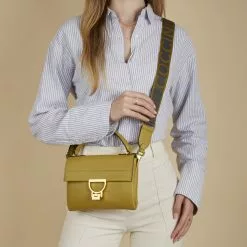 Coccinelle Arlettis Gele Leren Handtas E1ND8190301G09 -Cheap Coccinelle Store 8059978554123 02