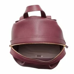 Coccinelle Soft Wear Rode Leren Rugzak E1P5A140101388 -Cheap Coccinelle Store 8059978558213 06