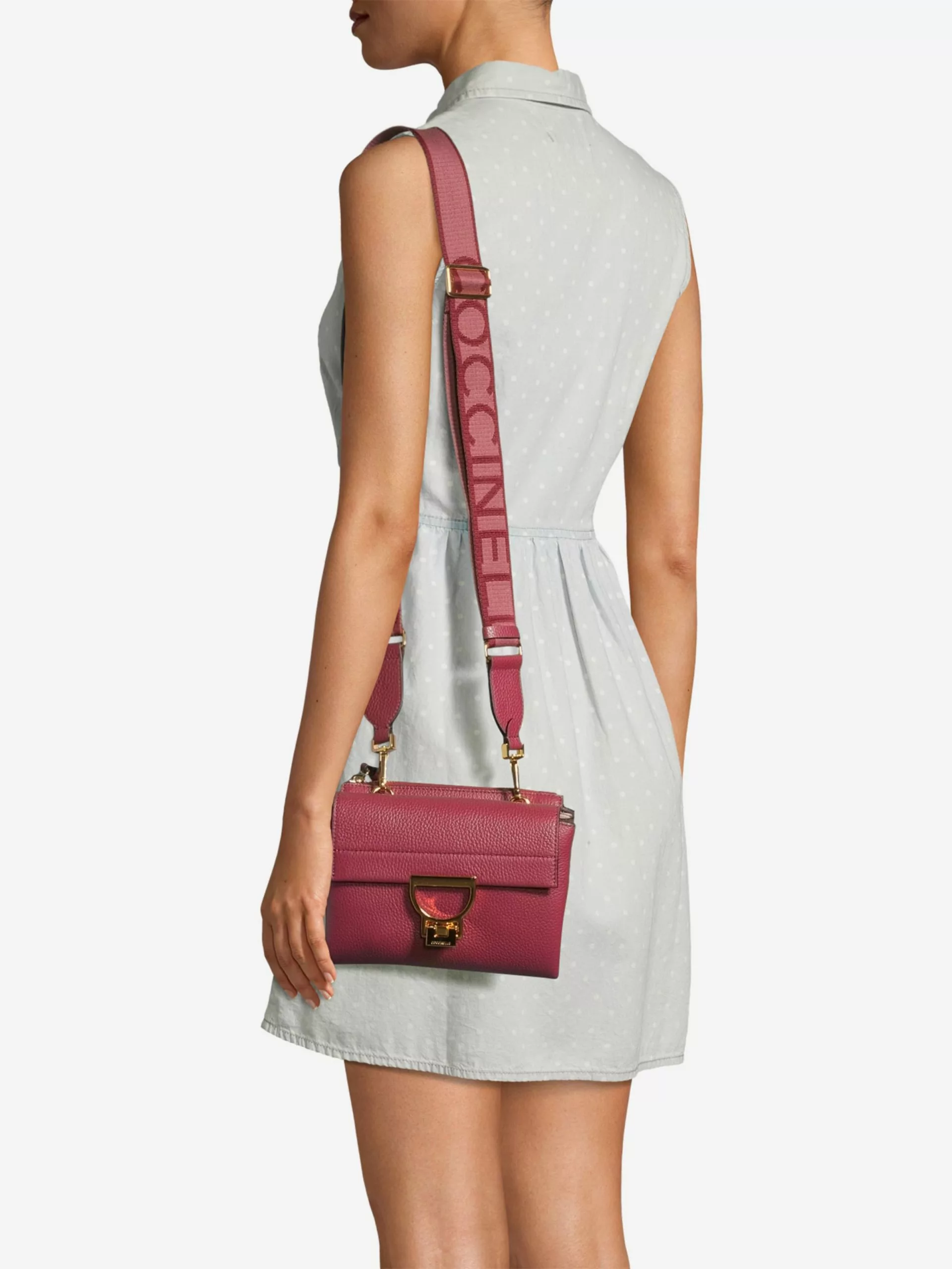 Coccinelle Handbags Handbag ARLETTIS Women Burgundy 7 Coccinelle Handbags Handbag ARLETTIS Women Burgundy - Image 5