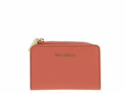 Coccinelle Wallet Leather METALLIC SOFT GERANIUM