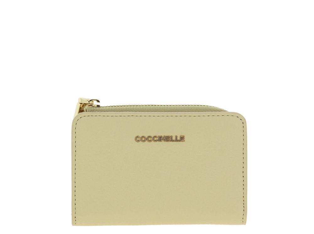 Coccinelle Wallet Leather MATALLIC SOFT SILK 3 Coccinelle Wallet Leather MATALLIC SOFT SILK