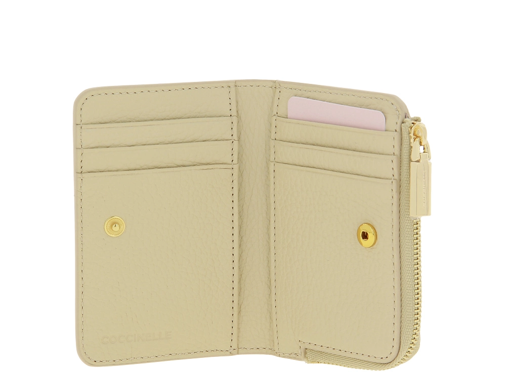 Coccinelle Wallet Leather MATALLIC SOFT SILK 5 Coccinelle Wallet Leather MATALLIC SOFT SILK - Image 3
