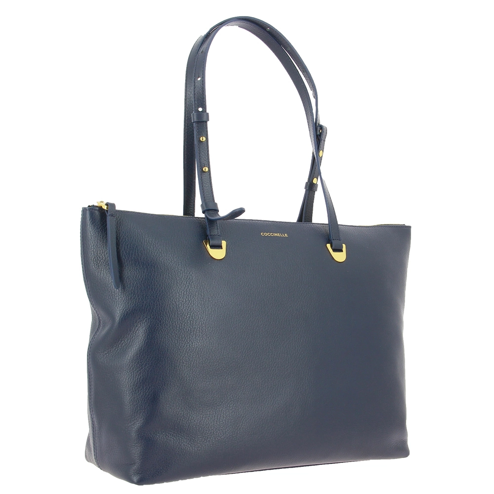 Coccinelle Handtasche LEA MAXI NOIR BLUE 4 Coccinelle Handtasche LEA MAXI NOIR BLUE - Image 2