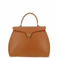 Coccinelle Handbag MARVIN MAXI COGNAC