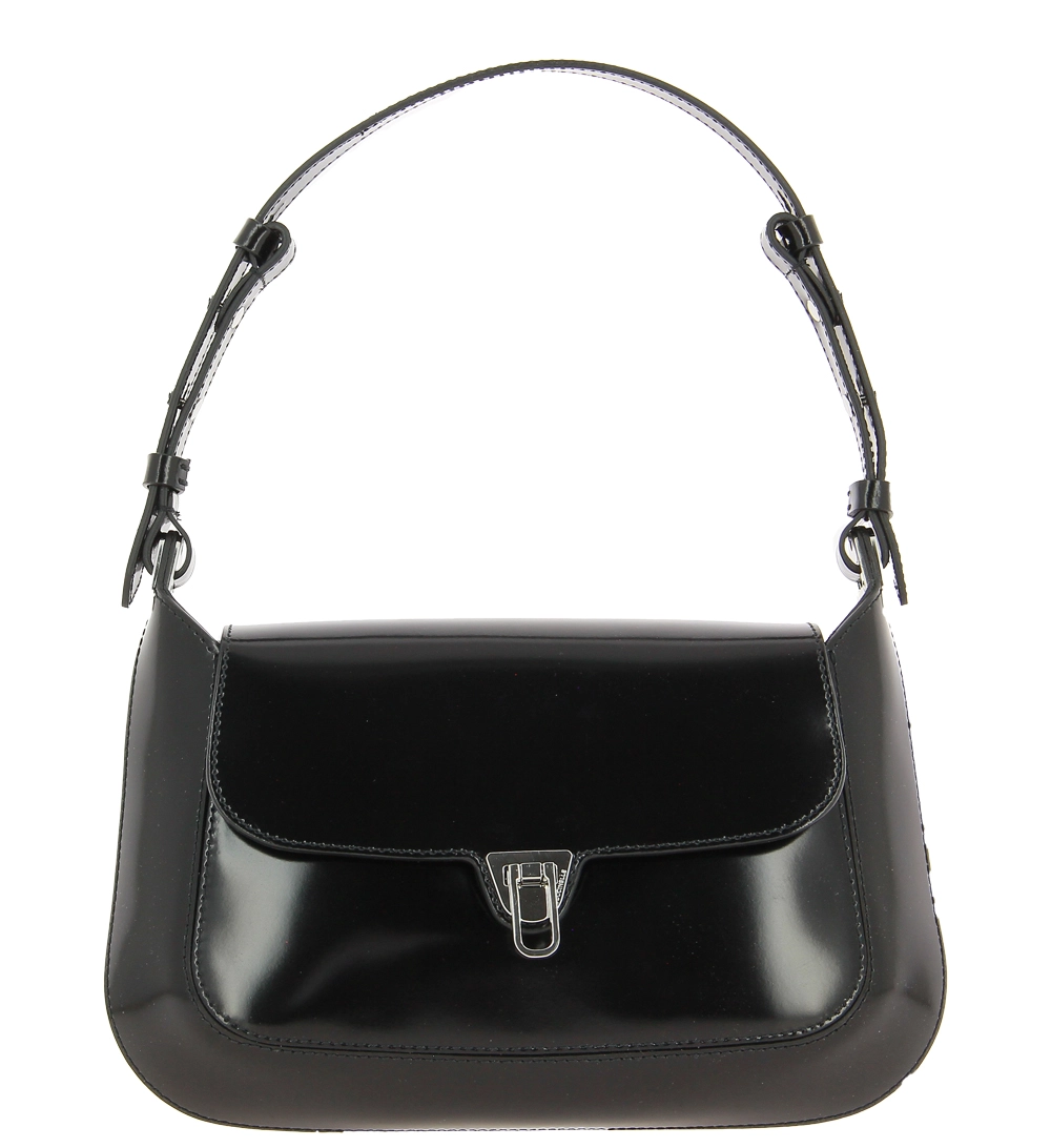 Coccinelle Bag CAIMKA SHINY CALF NOIR 3 Coccinelle Bag CAIMKA SHINY CALF NOIR
