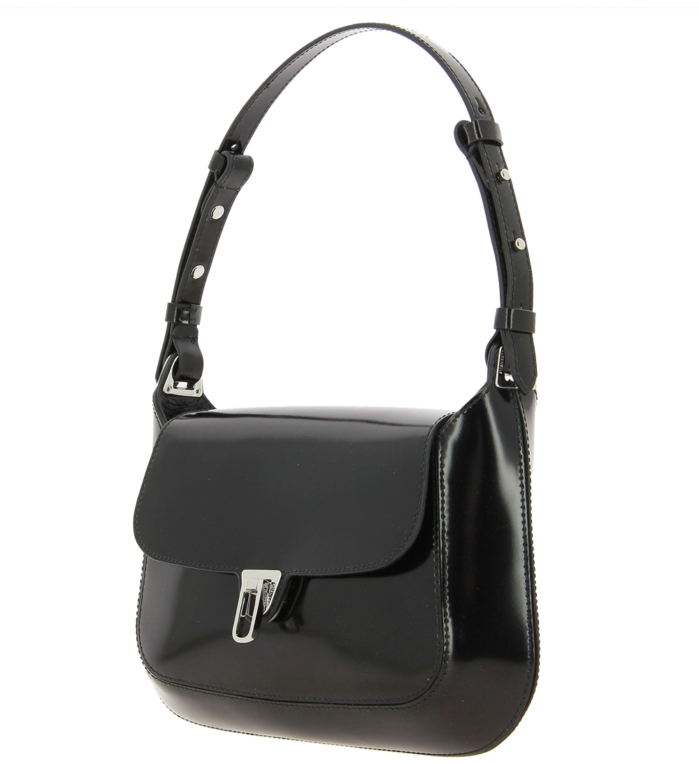 Coccinelle Bag CAIMKA SHINY CALF NOIR 4 Coccinelle Bag CAIMKA SHINY CALF NOIR - Image 2
