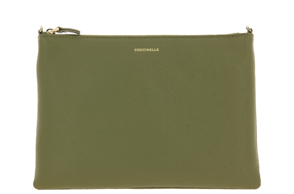 Coccinelle Clutch MINI BAG CROSSBODY OLIVE 3 Coccinelle Clutch MINI BAG CROSSBODY OLIVE
