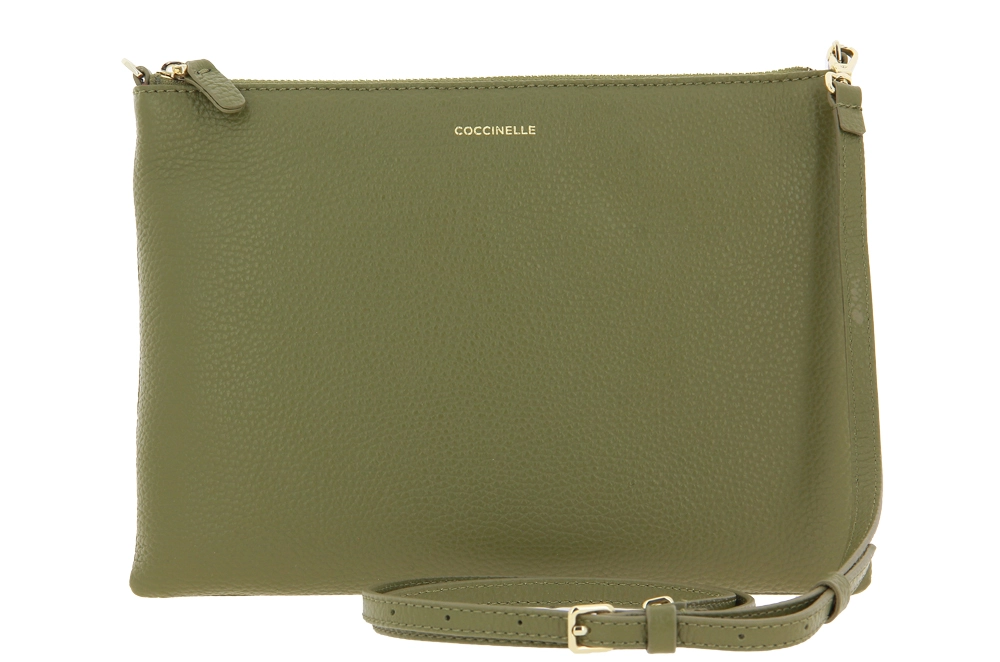 Coccinelle Clutch MINI BAG CROSSBODY OLIVE 4 Coccinelle Clutch MINI BAG CROSSBODY OLIVE - Image 2