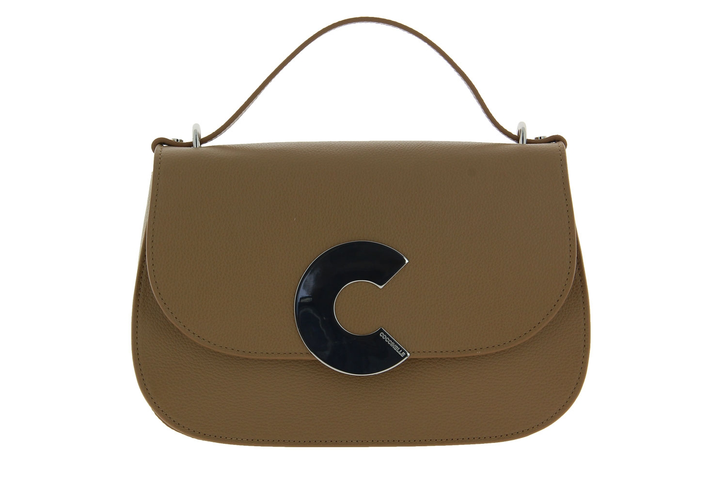 Coccinelle Bag CRAQUANTE BORSA PELLE VITELLO TAUPE 3 Coccinelle Bag CRAQUANTE BORSA PELLE VITELLO TAUPE