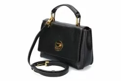Coccinelle Bag MINI GRAIN LEATHER NOIR -Cheap Coccinelle Store coccinelle bag E1MD0584001 001 610000216 3