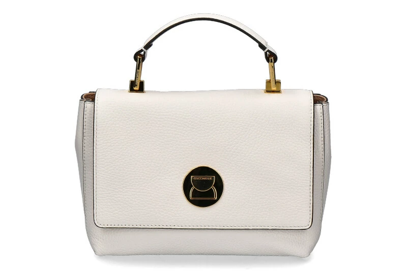 Coccinelle Bag MINI GRAIN LEATHER COCONUT MILK 3 Coccinelle Bag MINI GRAIN LEATHER COCONUT MILK