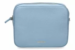 Coccinelle Shoulder Bag GRAIN LEATHER METALLIC SOFT AQUARELLE BLUE