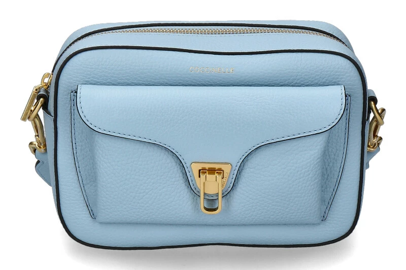 Coccinelle Shoulder Bag BEAT SOFT MINI BAG AQUARELLE BLUE 3 Coccinelle Shoulder Bag BEAT SOFT MINI BAG AQUARELLE BLUE
