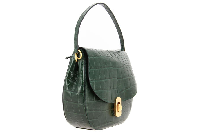 Coccinelle Bag ZANIAH CROCO MALLARD GREEN 5 Coccinelle Bag ZANIAH CROCO MALLARD GREEN - Image 3