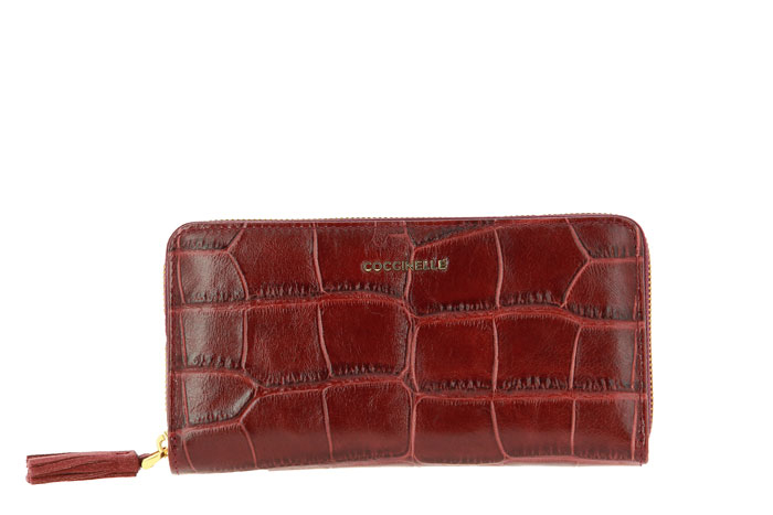 Coccinelle Purse METALLIC CROCO BORDO 3 Coccinelle Purse METALLIC CROCO BORDO