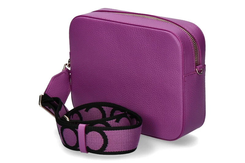 Coccinelle Shoulder Bag GRAIN LEATHER METALLIC SOFT DAHLIA 5 Coccinelle Shoulder Bag GRAIN LEATHER METALLIC SOFT DAHLIA - Image 3