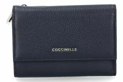 Coccinelle Wallet METALLIC SOFT MIRTILLO