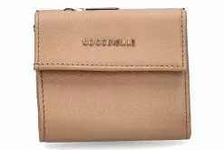 Coccinelle Wallet GRAIN LEATHER METALLIC SOFT TOASTED